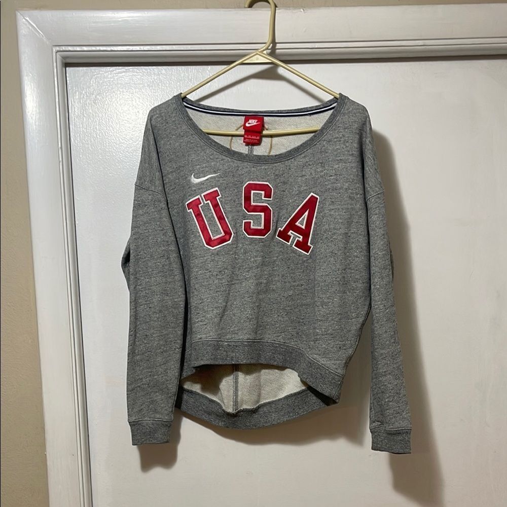United States Olympic team crop sweatshirt size extra small